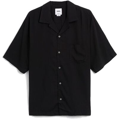 Vans LX Premium Camp Collar Woven Short Shirt Bărbați - Tricouri Vans - Negru - VN000GVXBLK-L - Size: L Negru L male Vans LX Premium Camp Collar Woven Short Shirt Bărbați - Tricouri Vans - Negru - VN000GVXBLK-L - Size: L Negru L male