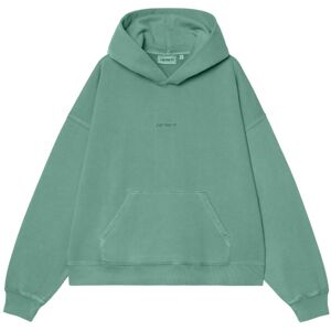 Carhartt WIP W' Hooded Benton Sweatshirt Primrose Green Femei - Hanorace și bluze cu glugă Carhartt WIP - Verde - I034512_3IC_GD-M - Size: M Verde M female Carhartt WIP W' Hooded Benton Sweatshirt Primrose Green Femei - Hanorace și bluze cu glugă Carhartt WIP - Verde - I034512_3IC_GD-M - Size: M Verde M female