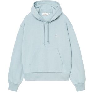 Carhartt WIP W' Hooded Casey Sweatshirt Blue Femei - Hanorace și bluze cu glugă Carhartt WIP - Albastru - I032644_3MU_XX-S - Size: S Albastru S female Carhartt WIP W' Hooded Casey Sweatshirt Blue Femei - Hanorace și bluze cu glugă Carhartt WIP - Albastru - I032644_3MU_XX-S - Size: S Albastru S female