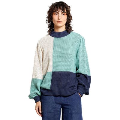 Dedicated Sweater Knitted Rutbo Blocks Green Femei - Hanorace și bluze cu glugă Dedicated - Verde - 21314-S - Size: S Verde S female Dedicated Sweater Knitted Rutbo Blocks Green Femei - Hanorace și bluze cu glugă Dedicated - Verde - 21314-S - Size: S Verde S female