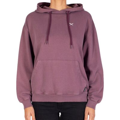 IrieDaily Flagli Hoodie - Aubergine Femei - Hanorace și bluze cu glugă IrieDaily - Violet - 262B380-292-S - Size: S Violet S female IrieDaily Flagli Hoodie - Aubergine Femei - Hanorace și bluze cu glugă IrieDaily - Violet - 262B380-292-S - Size: S Violet S female