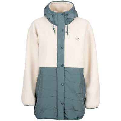 IrieDaily Arctik Long Jacket Green Femei - Geci IrieDaily - Verde - 965D111-466-M - Size: M Verde M female IrieDaily Arctik Long Jacket Green Femei - Geci IrieDaily - Verde - 965D111-466-M - Size: M Verde M female