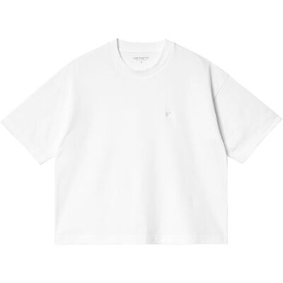 Carhartt WIP W S/S Chester T-Shirt White Femei - Tricouri Carhartt WIP - Alb - I030656_02_XX-S - Size: S Alb S female Carhartt WIP W S/S Chester T-Shirt White Femei - Tricouri Carhartt WIP - Alb - I030656_02_XX-S - Size: S Alb S female