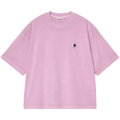 Carhartt WIP W' S/S Nelson T-Shirt Gentle Purple Femei - Tricouri Carhartt WIP - Roz - I033051_3IB_GD-M - Size: M Roz M female Carhartt WIP W' S/S Nelson T-Shirt Gentle Purple Femei - Tricouri Carhartt WIP - Roz - I033051_3IB_GD-M - Size: M Roz M female