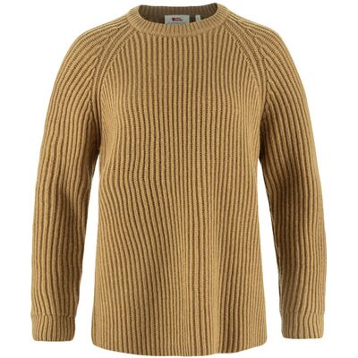 Fjällräven Övik Rib Sweater W Brown Femei - Hanorace și bluze cu glugă Fjällräven - Maro - F14600183-232-S - Size: S Maro S female Fjällräven Övik Rib Sweater W Brown Femei - Hanorace și bluze cu glugă Fjällräven - Maro - F14600183-232-S - Size: S Maro S female