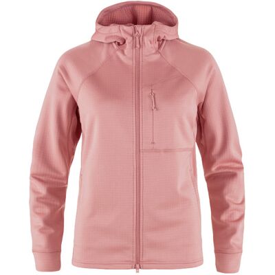 Fjällräven Abisko Grid Fleece Hoodie W Pink Femei - Hanorace și bluze cu glugă Fjällräven - Roz - F14600184-300-S - Size: S Roz S female Fjällräven Abisko Grid Fleece Hoodie W Pink Femei - Hanorace și bluze cu glugă Fjällräven - Roz - F14600184-300-S - Size: S Roz S female
