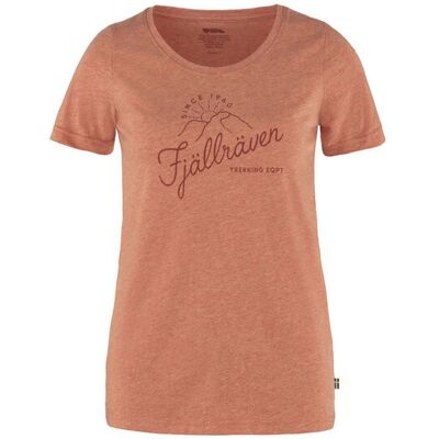 Fjällräven Sunrise T-Shirt W Rowan Red-Melange Femei - Tricouri Fjällräven - Portocaliu - F83530-333-999-S - Size: S Portocaliu S female Fjällräven Sunrise T-Shirt W Rowan Red-Melange Femei - Tricouri Fjällräven - Portocaliu - F83530-333-999-S - Size: S Portocaliu S female