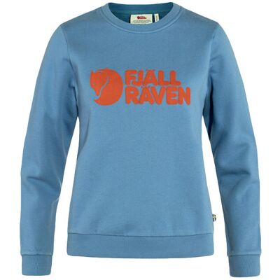 Fjällräven Logo Sweater W Dawn Blue - Terracotta Brown Femei - Hanorace și bluze cu glugă Fjällräven - Albastru - F84143-543-243-L - Size: L Albastru L female Fjällräven Logo Sweater W Dawn Blue - Terracotta Brown Femei - Hanorace și bluze cu glugă Fjällräven - Albastru - F84143-543-243-L - Size: L Albastru L female