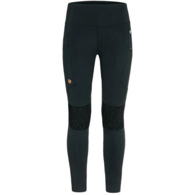 Fjällräven Abisko Trekking Tights HD W Black Femei - Pantaloni Fjällräven - Negru - F87143-550-S - Size: S Negru S female Fjällräven Abisko Trekking Tights HD W Black Femei - Pantaloni Fjällräven - Negru - F87143-550-S - Size: S Negru S female