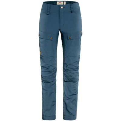 Fjällräven Keb Trousers W reg Indigo Blue Femei - Pantaloni Fjällräven - Albastru - F89898-534-34 - Size: 34 Albastru 34 female Fjällräven Keb Trousers W reg Indigo Blue Femei - Pantaloni Fjällräven - Albastru - F89898-534-34 - Size: 34 Albastru 34 female