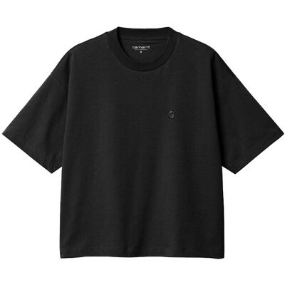 Carhartt WIP W' S/S Chester T-Shirt Park Black Femei - Tricouri Carhartt WIP - Negru - I030656_89_XX-XS - Size: XS Negru XS female Carhartt WIP W' S/S Chester T-Shirt Park Black Femei - Tricouri Carhartt WIP - Negru - I030656_89_XX-XS - Size: XS Negru XS female
