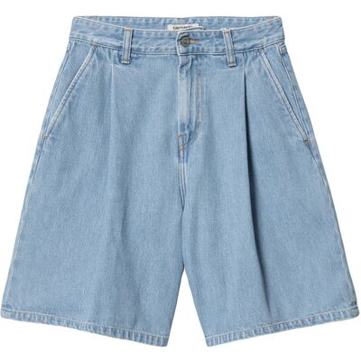 Carhartt WIP W' Alta Short Blue I033345_01_12 Femei - Pantaloni scurţi Carhartt WIP - Albastru - I033345_01_12-S - Size: S Albastru S female Carhartt WIP W' Alta Short Blue I033345_01_12 Femei - Pantaloni scurţi Carhartt WIP - Albastru - I033345_01_12-S - Size: S Albastru S female
