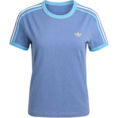 adidas 3S Tee Slim Crew Blue Femei - Tricouri adidas Originals - Albastru - KE9385-S - Size: S Albastru S female adidas 3S Tee Slim Crew Blue Femei - Tricouri adidas Originals - Albastru - KE9385-S - Size: S Albastru S female
