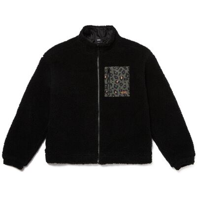 Vans On The Wall Mock Neck Jacket Femei - Geci Vans - Negru - VN000432BLK-XXS - Size: XXS Negru XXS female Vans On The Wall Mock Neck Jacket Femei - Geci Vans - Negru - VN000432BLK-XXS - Size: XXS Negru XXS female