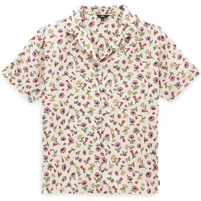 Vans Off The Wall Wyld Printed Top Femei - Cămaşă Vans - Multicolor - VN0A7RMKFS8-S - Size: S Multicolor S female Vans Off The Wall Wyld Printed Top Femei - Cămaşă Vans - Multicolor - VN0A7RMKFS8-S - Size: S Multicolor S female