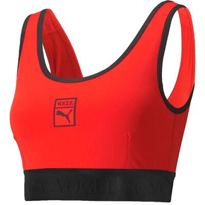 Puma x Vogue Bra Top Red Femei - Lenjerie intimă Puma - Roșu - 534688_95-S - Size: S Roșu S female Puma x Vogue Bra Top Red Femei - Lenjerie intimă Puma - Roșu - 534688_95-S - Size: S Roșu S female
