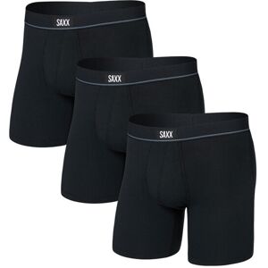 Saxx Essential Cotton BB Fly 3PK Black Bărbați - Lenjerie intimă Saxx - Negru - SXPP3EC-BLK-XL - Size: XL Negru XL male Saxx Essential Cotton BB Fly 3PK Black Bărbați - Lenjerie intimă Saxx - Negru - SXPP3EC-BLK-XL - Size: XL Negru XL male