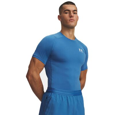 Under Armour UA HeatGear Compression Short Sleeve Aegean Blue Bărbați - Lenjerie intimă Under Armour - Albastru - 1361518-430-S - Size: S Albastru S male Under Armour UA HeatGear Compression Short Sleeve Aegean Blue Bărbați - Lenjerie intimă Under Armour - Albastru - 1361518-430-S - Size: S Albastru S male