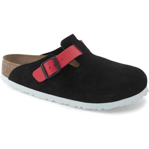 Birkenstock Boston Suede Leather Narrow fit Black Unisex - Sandale Birkenstock - Negru - 1025967-7.5 - Size: 7.5 Negru 7.5 unisex Birkenstock Boston Suede Leather Narrow fit Black Unisex - Sandale Birkenstock - Negru - 1025967-7.5 - Size: 7.5 Negru 7.5 unisex