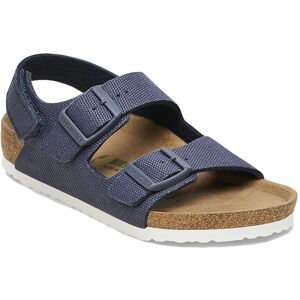 Birkenstock Milano HL Kids Canvas Narrow fit Femei,Copii - Sandale Birkenstock - Albastru - 1026960-2.5 - Size: 2.5 Albastru 2.5 unisex Birkenstock Milano HL Kids Canvas Narrow fit Femei,Copii - Sandale Birkenstock - Albastru - 1026960-2.5 - Size: 2.5 Albastru 2.5 unisex
