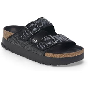 Birkenstock Arizona PAP French Piping Flex Platform Narrow Fit Femei - Sandale Birkenstock - Negru - 1028422-5.5 - Size: 5.5 Negru 5.5 female Birkenstock Arizona PAP French Piping Flex Platform Narrow Fit Femei - Sandale Birkenstock - Negru - 1028422-5.5 - Size: 5.5 Negru 5.5 female