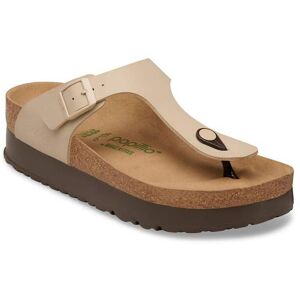 Birkenstock Gizeh Flex Platform Birko-Flor Regular Fit Sandcastle Femei - Sandale Birkenstock - Maro deschis - 1031205-7.5 - Size: 7.5 Maro deschis 7.5 female Birkenstock Gizeh Flex Platform Birko-Flor Regular Fit Sandcastle Femei - Sandale Birkenstock - Maro deschis - 1031205-7.5 - Size: 7.5 Maro deschis 7.5 female