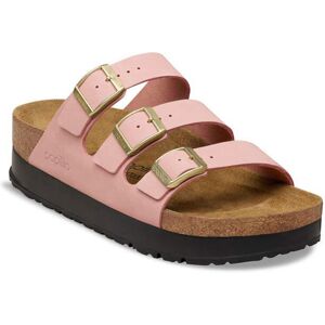 Birkenstock Florida Flex Platform Nubuck Leather Narrow Fit Pink Clay Femei - Sandale Birkenstock - Roz - 1031402-5.5 - Size: 5.5 Roz 5.5 female Birkenstock Florida Flex Platform Nubuck Leather Narrow Fit Pink Clay Femei - Sandale Birkenstock - Roz - 1031402-5.5 - Size: 5.5 Roz 5.5 female
