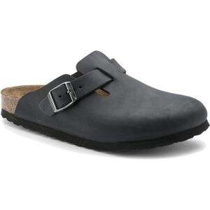 Birkenstock Boston Oiled Leather Narrow Fit Black Bărbați - Sandale Birkenstock - Negru - 59463-7 - Size: 7 Negru 7 male Birkenstock Boston Oiled Leather Narrow Fit Black Bărbați - Sandale Birkenstock - Negru - 59463-7 - Size: 7 Negru 7 male