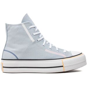 Converse Chuck Taylor All Star Lift Platform Color Pop Blue Femei - Adidași Converse - Albastru - A07596C-4 - Size: 4 Albastru 4 female Converse Chuck Taylor All Star Lift Platform Color Pop Blue Femei - Adidași Converse - Albastru - A07596C-4 - Size: 4 Albastru 4 female