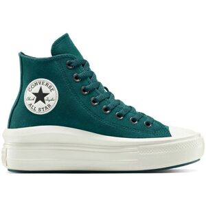 Converse Chuck Taylor All Star Move Platform Suede Green Femei - Adidași Converse - Verde - A14557C-5 - Size: 5 Verde 5 female Converse Chuck Taylor All Star Move Platform Suede Green Femei - Adidași Converse - Verde - A14557C-5 - Size: 5 Verde 5 female