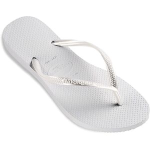 Havaianas Slim White Femei - Flip Flop Havaianas - Alb - H4000030-0001-39/40 - Size: BRA-39/40 Alb BRA-39/40 female Havaianas Slim White Femei - Flip Flop Havaianas - Alb - H4000030-0001-39/40 - Size: BRA-39/40 Alb BRA-39/40 female