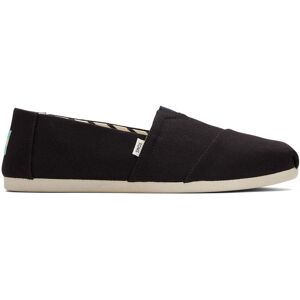 Toms Alpargata BLack Recycled Cotton Canvas Bărbați - Adidași Toms - Negru - 10017676-12 - Size: 12 Negru 12 male Toms Alpargata BLack Recycled Cotton Canvas Bărbați - Adidași Toms - Negru - 10017676-12 - Size: 12 Negru 12 male