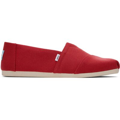 Toms Alpargata Recycled Cotton Canvas Red Bărbați - Adidași Toms - Roșu - 10017665-9.5 - Size: 9.5 Roșu 9.5 male Toms Alpargata Recycled Cotton Canvas Red Bărbați - Adidași Toms - Roșu - 10017665-9.5 - Size: 9.5 Roșu 9.5 male