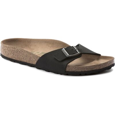 Birkenstock Madrid Vegan Birko-Flor Nubuck Regular Fit Femei - Sandale Birkenstock - Negru - 1019969-7.5 - Size: 7.5 Negru 7.5 female Birkenstock Madrid Vegan Birko-Flor Nubuck Regular Fit Femei - Sandale Birkenstock - Negru - 1019969-7.5 - Size: 7.5 Negru 7.5 female