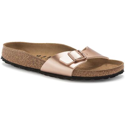 Birkenstock Madrid Birko-Flor Copper Regular Fit Femei - Sandale Birkenstock - Roz - 1023953-9 - Size: 9 Roz 9 female Birkenstock Madrid Birko-Flor Copper Regular Fit Femei - Sandale Birkenstock - Roz - 1023953-9 - Size: 9 Roz 9 female