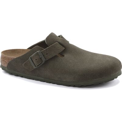 Birkenstock Boston Suede Leather Regular Fit Green 1024721 Femei - Sandale Birkenstock - Verde - 1024721-2.5 - Size: 2.5 Verde 2.5 female Birkenstock Boston Suede Leather Regular Fit Green 1024721 Femei - Sandale Birkenstock - Verde - 1024721-2.5 - Size: 2.5 Verde 2.5 female