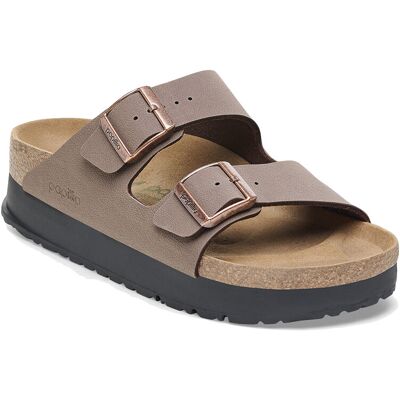 Birkenstock Arizona Flex Platform Birko-Flor Narrow Fit Brown Femei - Sandale Birkenstock - Maro - 1027417-7.5 - Size: 7.5 Maro 7.5 female Birkenstock Arizona Flex Platform Birko-Flor Narrow Fit Brown Femei - Sandale Birkenstock - Maro - 1027417-7.5 - Size: 7.5 Maro 7.5 female