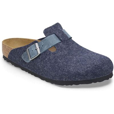 Birkenstock Boston BS Regular Fit Blue Unisex - Sandale Birkenstock - Albastru - 1028279-4.5 - Size: 4.5 Albastru 4.5 unisex Birkenstock Boston BS Regular Fit Blue Unisex - Sandale Birkenstock - Albastru - 1028279-4.5 - Size: 4.5 Albastru 4.5 unisex