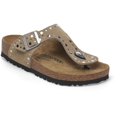 Birkenstock Gizeh Rivets Suede Leather Regular Fit Taupe Femei - Sandale Birkenstock - Gri - 1029388-5 - Size: 5 Gri 5 female Birkenstock Gizeh Rivets Suede Leather Regular Fit Taupe Femei - Sandale Birkenstock - Gri - 1029388-5 - Size: 5 Gri 5 female