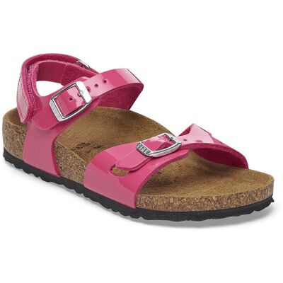 Birkenstock Rio AS Kids Birko-Flor Patent Regular Fit Femei,Copii - Sandale Birkenstock - Roz - 1029497-4.5 - Size: 4.5 Roz 4.5 unisex Birkenstock Rio AS Kids Birko-Flor Patent Regular Fit Femei,Copii - Sandale Birkenstock - Roz - 1029497-4.5 - Size: 4.5 Roz 4.5 unisex