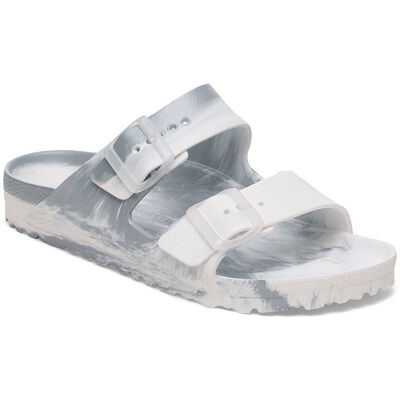 Birkenstock Arizona EVA Metallic Silver Multi Narrow Fit Unisex - Sandale Birkenstock - Silver - 1029660-5 - Size: 5 Silver 5 unisex Birkenstock Arizona EVA Metallic Silver Multi Narrow Fit Unisex - Sandale Birkenstock - Silver - 1029660-5 - Size: 5 Silver 5 unisex