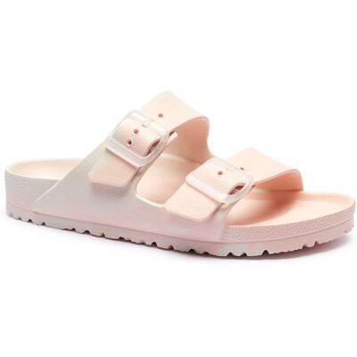 Birkenstock Arizona EVA Light Rose Multi Narrow Fit Femei - Sandale Birkenstock - Roz - 1029690-4.5 - Size: 4.5 Roz 4.5 female Birkenstock Arizona EVA Light Rose Multi Narrow Fit Femei - Sandale Birkenstock - Roz - 1029690-4.5 - Size: 4.5 Roz 4.5 female