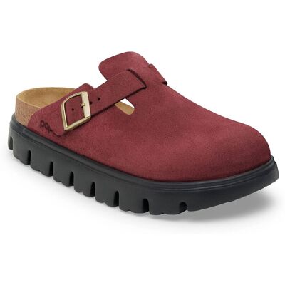 Birkenstock Boston Chunky Suede Leather Narrow Fit Burgundy Femei - Sandale Birkenstock - Burgund - 1030400-7.5 - Size: 7.5 Burgund 7.5 female Birkenstock Boston Chunky Suede Leather Narrow Fit Burgundy Femei - Sandale Birkenstock - Burgund - 1030400-7.5 - Size: 7.5 Burgund 7.5 female