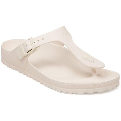 Birkenstock Gizeh Essentials EVA Regular Fit Eggshell Femei - Sandale Birkenstock - Off-white - 1031278-7.5 - Size: 7.5 Off-white 7.5 female Birkenstock Gizeh Essentials EVA Regular Fit Eggshell Femei - Sandale Birkenstock - Off-white - 1031278-7.5 - Size: 7.5 Off-white 7.5 female
