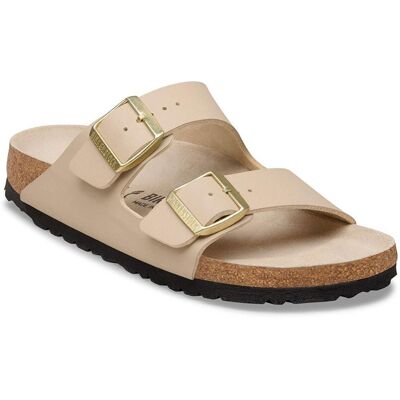 Birkenstock Arizona Birko-Flor Narrow Fit Triples Sandcastle Oyster Femei - Sandale Birkenstock - Beige - 1031438-7.5 - Size: 7.5 Beige 7.5 female Birkenstock Arizona Birko-Flor Narrow Fit Triples Sandcastle Oyster Femei - Sandale Birkenstock - Beige - 1031438-7.5 - Size: 7.5 Beige 7.5 female