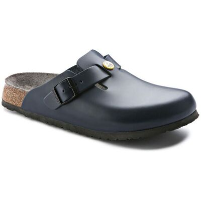 Birkenstock Boston ESD Natural Leather Narrow Fit Blue Femei - Sandale Birkenstock - Albastru - 61388-3.5 - Size: 3.5 Albastru 3.5 female Birkenstock Boston ESD Natural Leather Narrow Fit Blue Femei - Sandale Birkenstock - Albastru - 61388-3.5 - Size: 3.5 Albastru 3.5 female