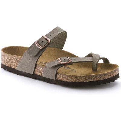 Birkenstock Mayari BF-Nubuck Stone Regular Fit Femei - Sandale Birkenstock - Maro - 71071-4.5 - Size: 4.5 Maro 4.5 female Birkenstock Mayari BF-Nubuck Stone Regular Fit Femei - Sandale Birkenstock - Maro - 71071-4.5 - Size: 4.5 Maro 4.5 female