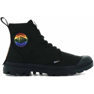 Palladium Pampa Smiley Pride Bărbați - Încălțăminte Palladium - Negru - 76879-008-M-10.5 - Size: 10.5 Negru 10.5 male Palladium Pampa Smiley Pride Bărbați - Încălțăminte Palladium - Negru - 76879-008-M-10.5 - Size: 10.5 Negru 10.5 male