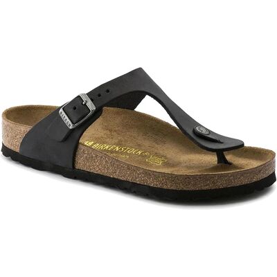 Birkenstock Gizeh Oiled Leather Regular Fit Black 845251 Femei - Sandale Birkenstock - Negru - 845251-5 - Size: 5 Negru 5 female Birkenstock Gizeh Oiled Leather Regular Fit Black 845251 Femei - Sandale Birkenstock - Negru - 845251-5 - Size: 5 Negru 5 female