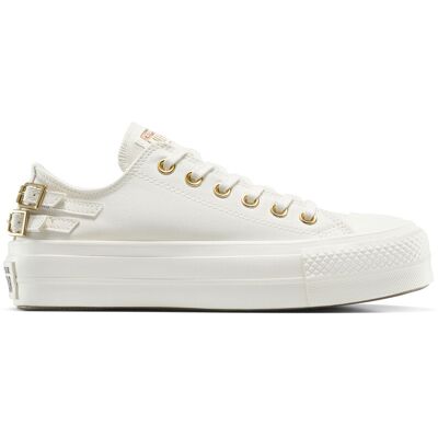 Converse Chuck Taylor All Star Lift Platform Buckle Femei - Adidași Converse - Alb - A11866C-4.5 - Size: 4.5 Alb 4.5 female Converse Chuck Taylor All Star Lift Platform Buckle Femei - Adidași Converse - Alb - A11866C-4.5 - Size: 4.5 Alb 4.5 female